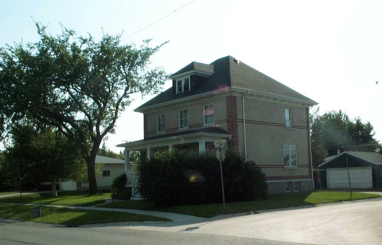 North East Corner of house