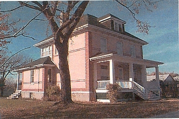View from the South West, showing kitchen, yard